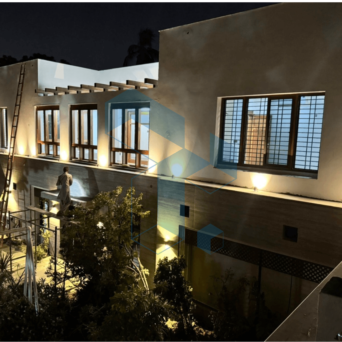 Residential house of 1200 sqyds