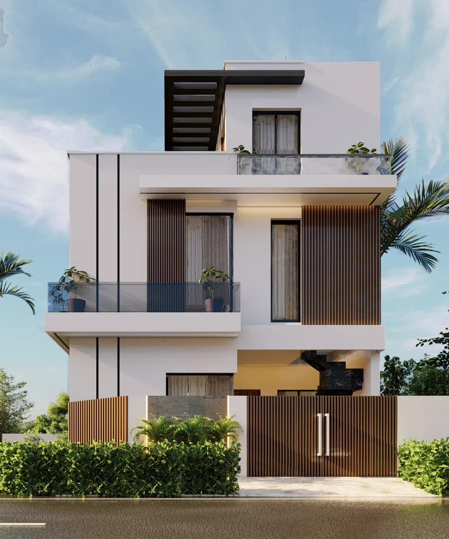 5 Marla Corner House Design