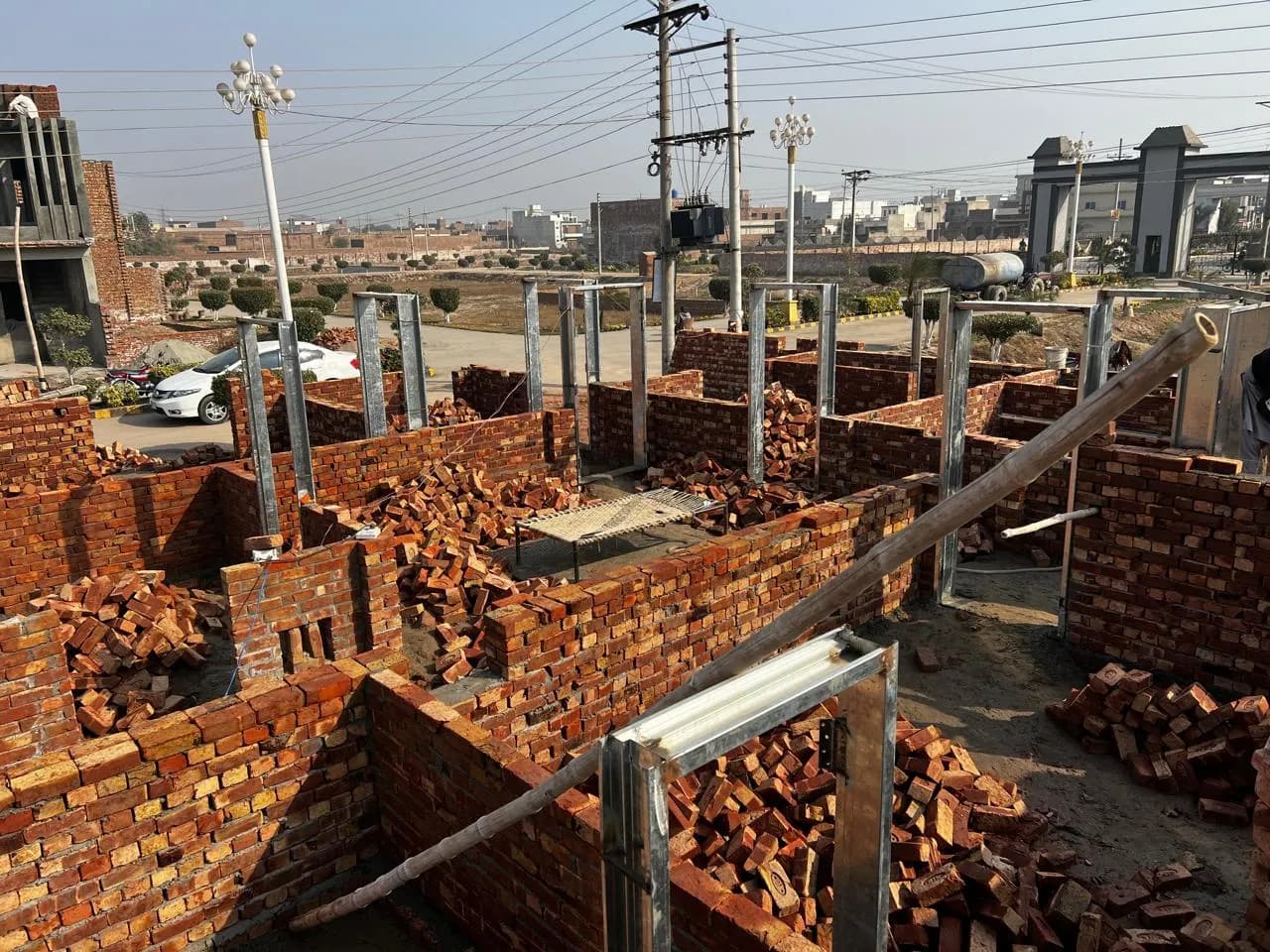 Residential house construction
